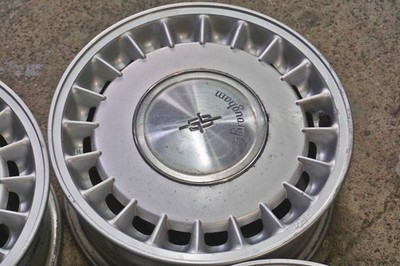 JDM Classic car Nissan Y31 Cedric Brougham genuine 15in 6J +40 PCD114. (No Tires) - Image 3