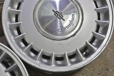 JDM Classic car Nissan Y31 Cedric Brougham genuine 15in 6J +40 PCD114. (No Tires) - Image 6