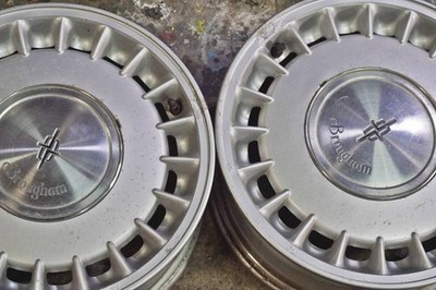 JDM Classic car Nissan Y31 Cedric Brougham genuine 15in 6J +40 PCD114. (No Tires) - Image 7