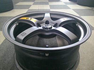 JDM Rays Gravillage Itz 57CR Spec D 18x8.5J +37 PCD114.3 5H STI Lancer (No Tires) - Image 4