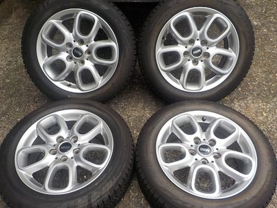 JDM BMW Mini F55 Genuine 16-inch Alloy Wheels with Studless Tires 4-pi (No Tires)
