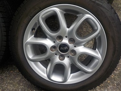 JDM BMW Mini F55 Genuine 16-inch Alloy Wheels with Studless Tires 4-pi (No Tires) - Image 5