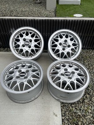 JDM Rare BBS 14-inch 6.5J +38 PCD100 4-Wheel Set br br BBS (No Tires)