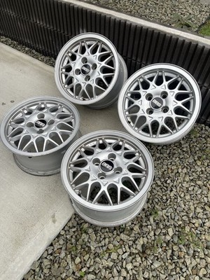JDM Rare BBS 14-inch 6.5J +38 PCD100 4-Wheel Set br br BBS (No Tires) - Image 8