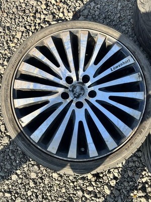 JDM LOWENHART LF1-LX 19x8.0J +48 5H PCD114.3 black 4-Wheel Set Lowenhart (No Tires) - Image 2