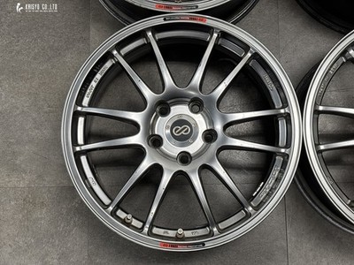 JDM Popular WheelsENKEI GTC01 17in 7J+45 PCD114.3 4-Wheel Set GR Yaris Swift (No Tires) - Image 3