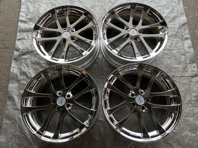JDM Rare Weds Kranze LXZ 512 EVO / 20x8j +38 5-hole PCD114.3 4-Wheel Set Se (No Tires)