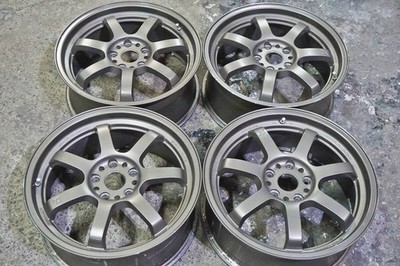 JDM Rare lightweight RAYS Gravillage Itz 57S 18in 7.5J +48 PCD114.3 co (No Tires)