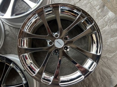 JDM Rare Weds Kranze LXZ 512 EVO / 20x8j +38 5-hole PCD114.3 4-Wheel Set Se (No Tires) - Image 3