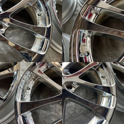 JDM Rare Weds Kranze LXZ 512 EVO / 20x8j +38 5-hole PCD114.3 4-Wheel Set Se (No Tires) - Image 6