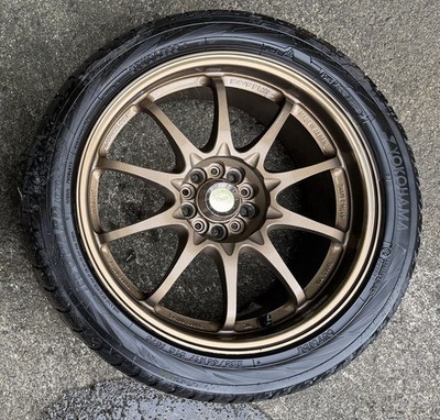 JDM RAYS CE28N 17x7.5J +33 iG70 225/45R17 PCD100 5H 4-Way Bronze br RAY (No Tires) - Image 4