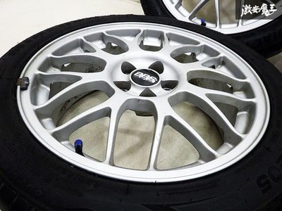 JDM -Excellent Condition- SUBARU Genuine STI BBS RG RG345 forging 17x7J (No Tires) - Image 4