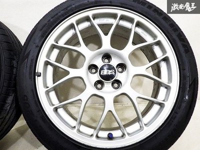 JDM -Excellent Condition- SUBARU Genuine STI BBS RG RG345 forging 17x7J (No Tires) - Image 5