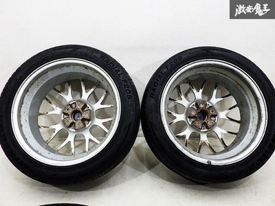 JDM -Excellent Condition- SUBARU Genuine STI BBS RG RG345 forging 17x7J (No Tires) - Image 8