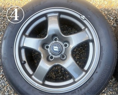 JDM Postage 6864-8668 yen. Genuine BNR32 R32 GT-R forged 16x8J +30 4-B (No Tires) - Image 5