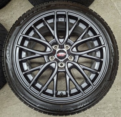 JDM Excellent ConditionSubaru WRX STI Genuine Wheels and Tires 2023 Br (No Tires) - Image 2