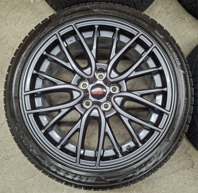 JDM Excellent ConditionSubaru WRX STI Genuine Wheels and Tires 2023 Br (No Tires) - Image 3