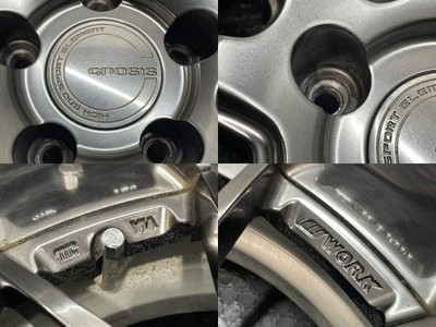 JDM WORK Gnosis HR201 Aftermarket Wheels 204-Wheel Set 9.5J 5HPCD 114.3 +22/ (No Tires) - Image 6