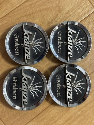 JDM WEDS Kranze Graben Center Caps Set of 4 br WEDS (No Tires)