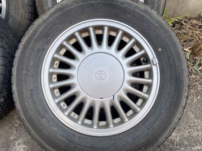 JDM Used Toyota Aristo JZS147 Genuine Aluminum Wheels 4-Wheel Set 15x7J (No Tires) - Image 3