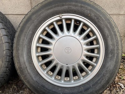 JDM Used Toyota Aristo JZS147 Genuine Aluminum Wheels 4-Wheel Set 15x7J (No Tires) - Image 4