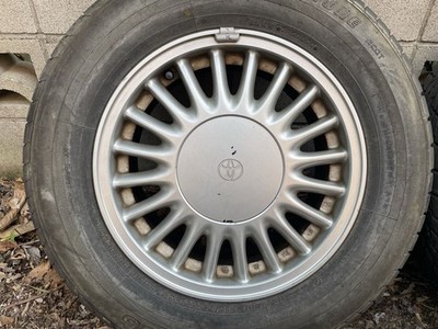 JDM Used Toyota Aristo JZS147 Genuine Aluminum Wheels 4-Wheel Set 15x7J (No Tires) - Image 5