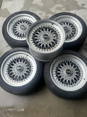 JDM BBS 17x9J ET20 5-hole 5-Wheel Set wheels br BBS (No Tires)