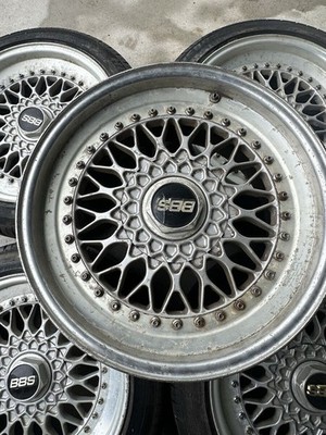 JDM BBS 17x9J ET20 5-hole 5-Wheel Set wheels br BBS (No Tires) - Image 4