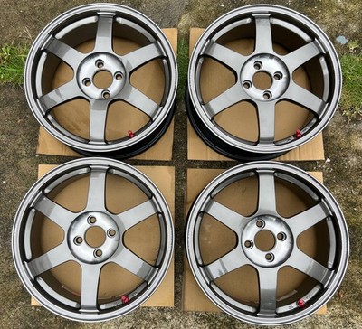 JDM RAYS VOLK RACING TE37 SAGA SL 7j+44 pcd100 4-hole 17Rays FORGED fo (No Tires)