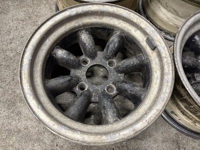 JDM Watanabe Eight Spoke A-type 13-inch Aluminum Wheels 13x7J 4H114.3 (No Tires) - Image 2
