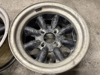 JDM Watanabe Eight Spoke A-type 13-inch Aluminum Wheels 13x7J 4H114.3 (No Tires) - Image 6