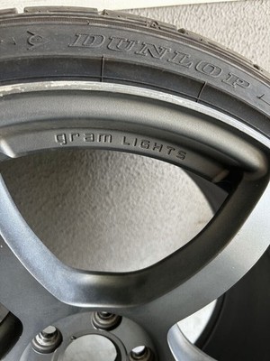 JDM 86/BRZRAYS 57C6 18x8.5J/9.5J 2023 Tires PCD100 5H br RAYS (No Tires) - Image 4