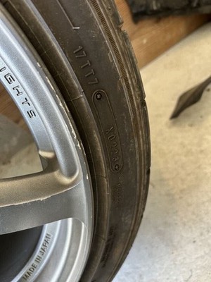 JDM 86/BRZRAYS 57C6 18x8.5J/9.5J 2023 Tires PCD100 5H br RAYS (No Tires) - Image 7