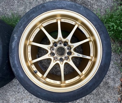 JDM Out of print 4-Wheel Set RAYS VOLK RACING CE28 9j+15 pcd114.3 Rays (No Tires) - Image 5