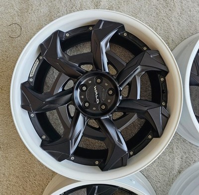 JDM WALD 22x9J 10J PCD 112 W222 Mercedes-Benz S-Class AMG S63 4-Wheel Set Se (No Tires) - Image 2