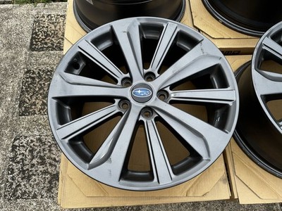 JDM SUBARU WRX S4 Genuine Wheels 4-Wheel Set subaru 7.5J 185 holes PCD114.3 (No Tires)