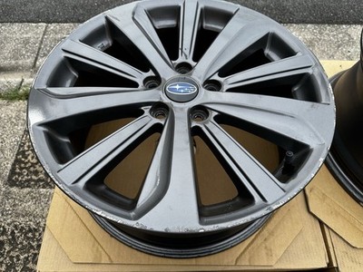 JDM SUBARU WRX S4 Genuine Wheels 4-Wheel Set subaru 7.5J 185 holes PCD114.3 (No Tires) - Image 3