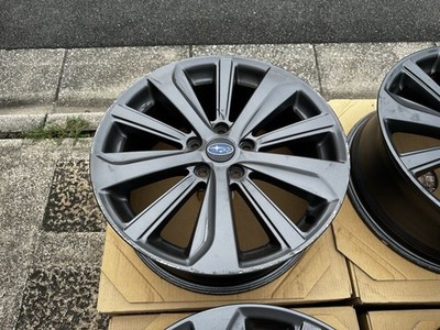 JDM SUBARU WRX S4 Genuine Wheels 4-Wheel Set subaru 7.5J 185 holes PCD114.3 (No Tires) - Image 4