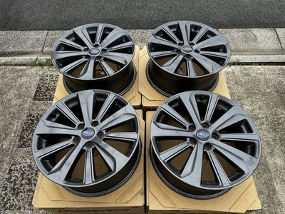 JDM SUBARU WRX S4 Genuine Wheels 4-Wheel Set subaru 7.5J 185 holes PCD114.3 (No Tires) - Image 6