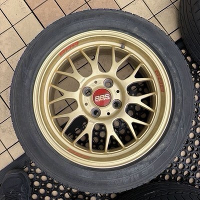 JDM BBS RG-F RG357 15x6.5J 4-hole PCD100 INSET+37 forged wheels with 18 (No Tires) - Image 4