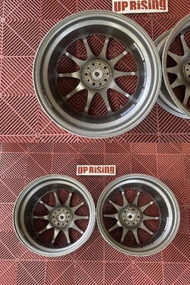 JDM RAYS VOLK RACING CE28N 17x7.5JJ 100 5H +50 Hub 65 Wheel only 2-Wheel Set (No Tires) - Image 6