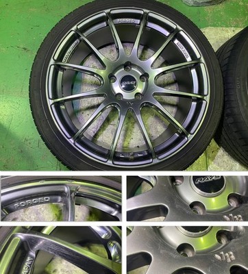 JDM Forged lightweight Rays VOLK RACING G12 20x8.5J +36 9.5J +35 PCD120 (No Tires) - Image 4