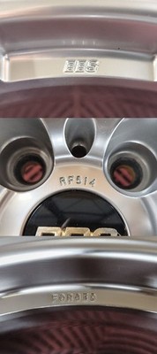 JDM FORGED BBS RF514 18x8J 114.3 5H +43 Hub 82 ♪ Wheels only 4-Wheel Set For (No Tires) - Image 7