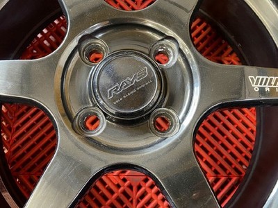 JDM FORGED RAYS VOLK RACING G2-PM 16x5.5J 100 4H +45 Hub 65 ♪ Wheel 4Bo (No Tires) - Image 6