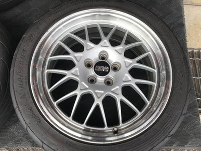 JDM Used Tire & Wheel Set Subaru Genuine Option BBS Forging 7.5J-20 5/ (No Tires) - Image 4