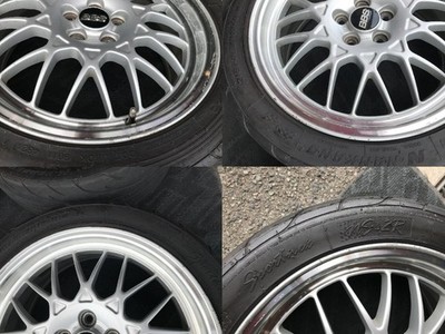 JDM Used Tire & Wheel Set Subaru Genuine Option BBS Forging 7.5J-20 5/ (No Tires) - Image 5