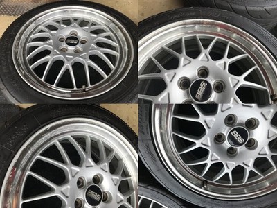 JDM Used Tire & Wheel Set Subaru Genuine Option BBS Forging 7.5J-20 5/ (No Tires) - Image 9