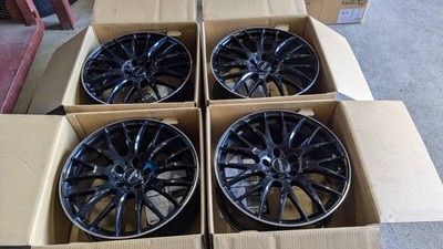 JDM Used aluminum wheels: Rays Village 19x8J+38 5/120 4 pieces br RAYS (No Tires)