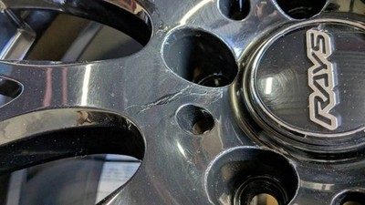 JDM Used aluminum wheels: Rays Village 19x8J+38 5/120 4 pieces br RAYS (No Tires) - Image 6