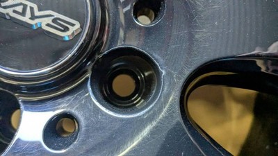 JDM Used aluminum wheels: Rays Village 19x8J+38 5/120 4 pieces br RAYS (No Tires) - Image 8